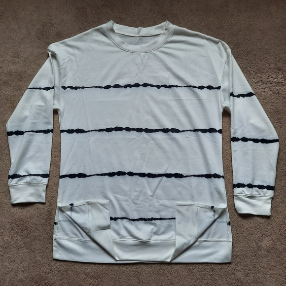 Sweatshirt white/black - Picture 3 of 4